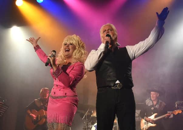 Sarah Jayne and Andy Crust as Dolly and Kenny