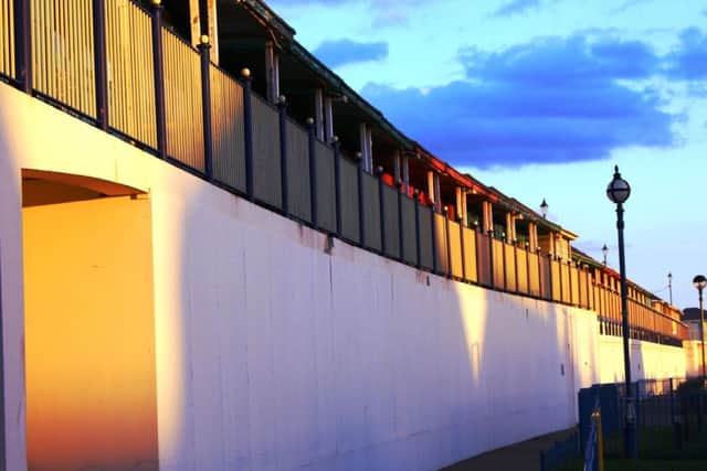 Following the in-depth structural survey recently released, the District Council has boarded up the underneath of the colonnade for safety reasons.