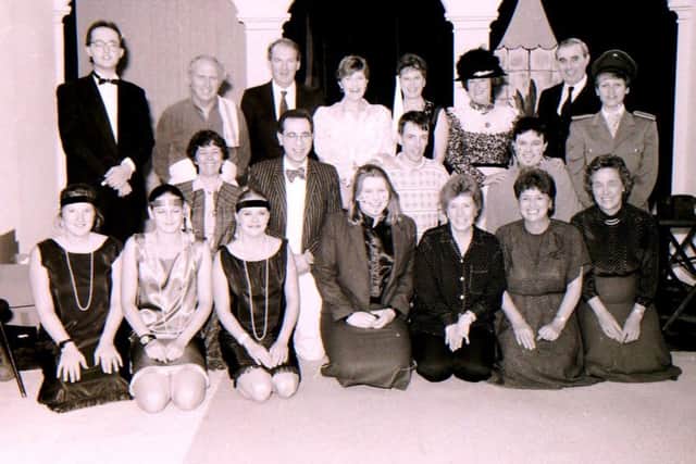 The cast of Heckington Players' first variety show back in 1993. EMN-180928-084259001