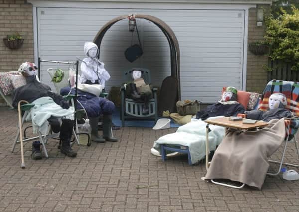 A scarecrow display at Dunston from 2014. Photo: Stuart Rogerson EMN-180925-174820001