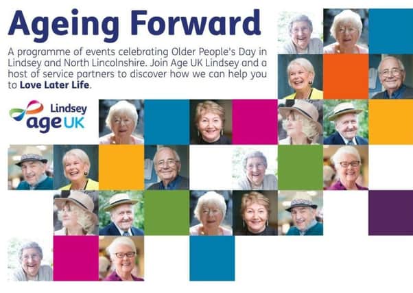 Celebrate Older People's Day with help from Age UK Lindsey. EMN-180926-124545001