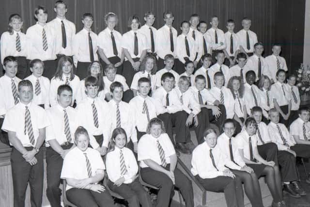 These Kirton Middlecott pupils were in the news 20 years ago this week after the school held a prize-giving ceremony. Awards were handed out for effort, attainment, and attendance. There was also a prize for one pupil from each form who tutors thought had been particularly helpful or played a leading role within the form.