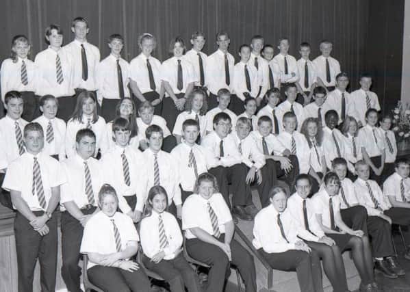 These Kirton Middlecott pupils were in the news 20 years ago this week after the school held a prize-giving ceremony. Awards were handed out for effort, attainment, and attendance. There was also a prize for one pupil from each form who tutors thought had been particularly helpful or played a leading role within the form.