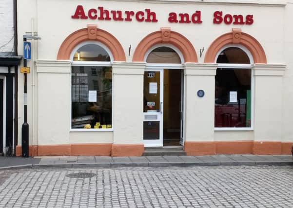 Change is coming as work starts on renovating AChurch & Sons, in Market Place, Horncastle. Picture: John Fieldhouse. EMN-180927-091645001