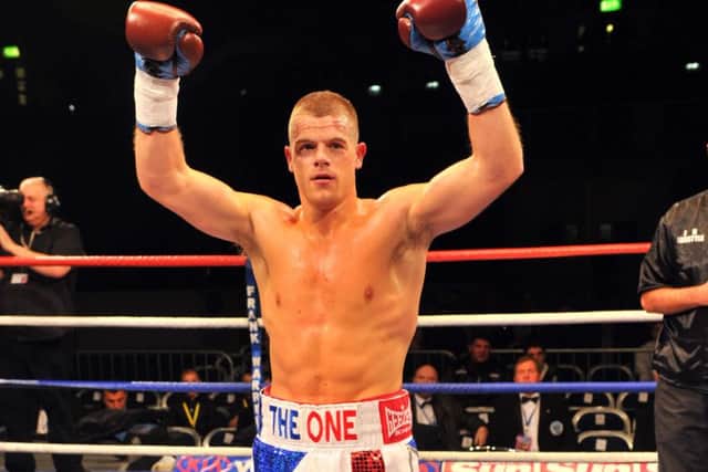 Callum Johnson defeats Philip Townley. Picture: Robert Perry, The Scotsman. ENGEMN00120130716101938
