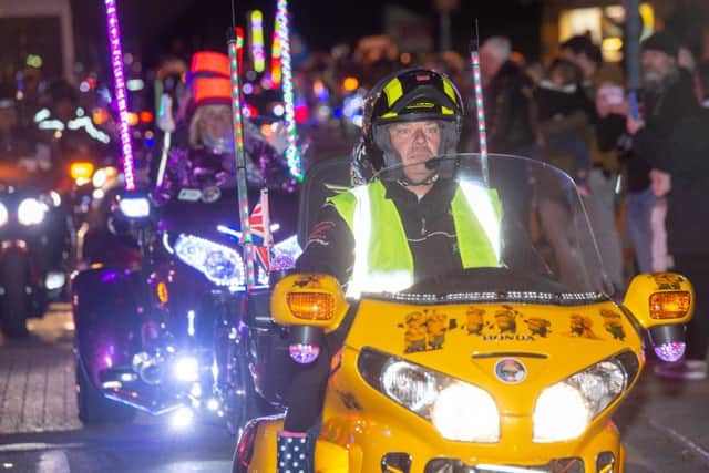 The Skegness Light Parade. Photo: John Aron. ANL-180110-104935001
