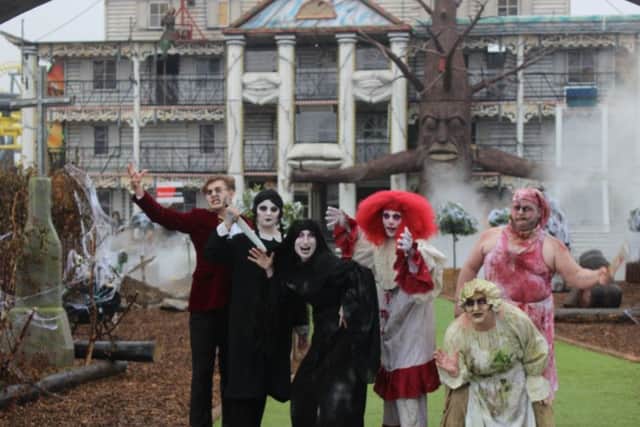 Psycho mansion has become possessed this Halloween.