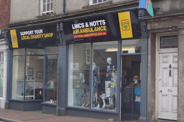 Market Rasen's Air Ambulance shop which will be closing in December EMN-180308-145833001