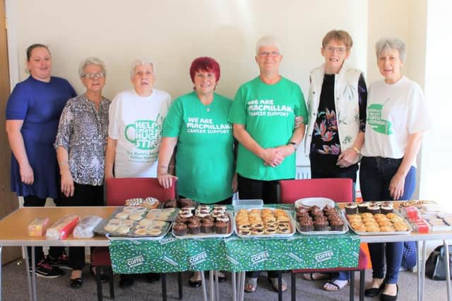 Macmillan coffee morning at Coningsby Methodist Church EMN-180310-114735001