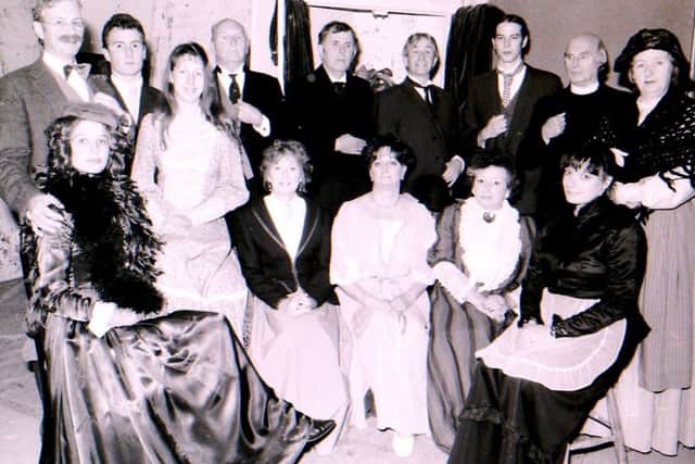 Sleaford Little Theatre's cast of When We Are Married, in rehearsal back in 1993. EMN-180510-210610001