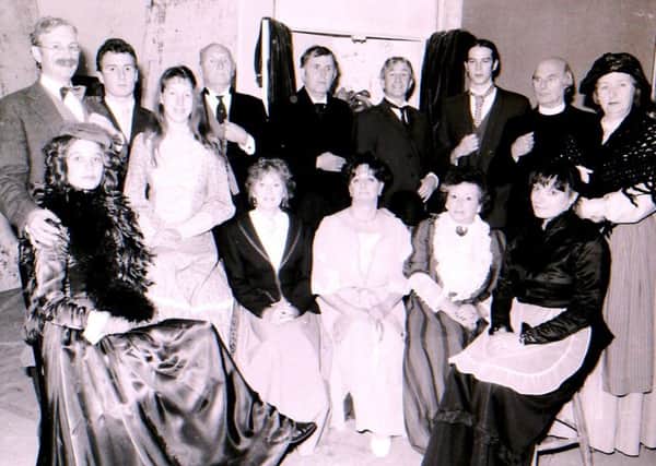 Sleaford Little Theatre's cast of When We Are Married, in rehearsal back in 1993. EMN-180510-210610001