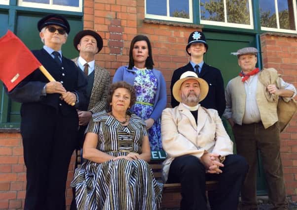 Some of the cast of The Titfield Thunderbolt which is coming to Boston next week. EMN-180410-122652001