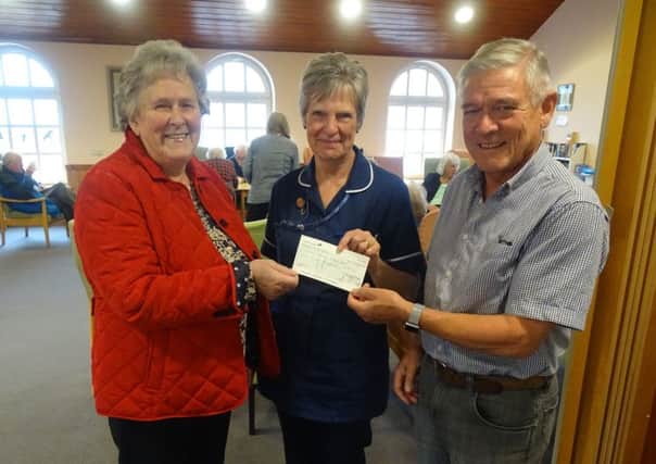 Alford Dementia Support Group recently received a boost in funds.