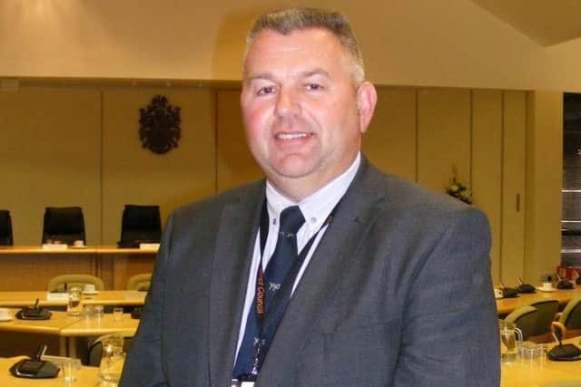 Leader of North Kesteven District Council, Coun Richard Wright. EMN-180510-170407001