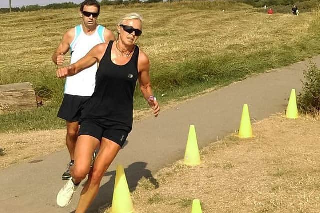 Janine Stones was first female finisher at Cleethorpes EMN-180810-115412002