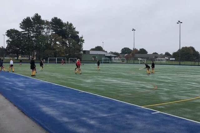 The Ladies' Firsts in action.