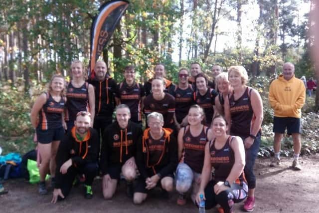 The runners at Woodhall Spa before the Ostlers Plantation challnege. cNHFBCYxr8yqxncGVPPJ