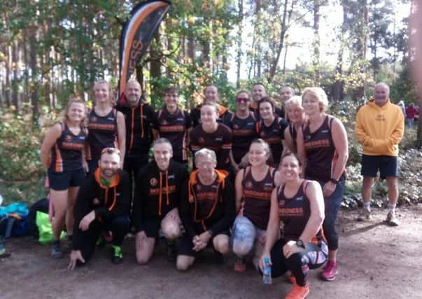 The runners at Woodhall Spa before the Ostlers Plantation challnege. cNHFBCYxr8yqxncGVPPJ