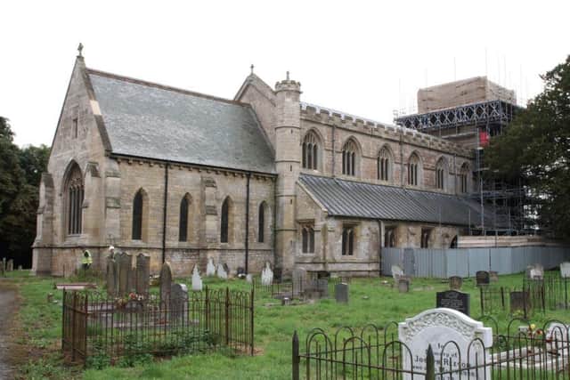 The Beonna at All Saints, Benington.