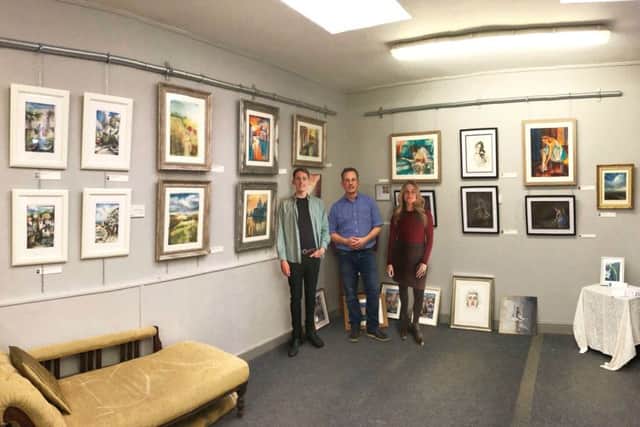 Gallery 16, based at the Crackpot in Queens Street, Louth is hosting a local familys art exhibition throughout October.