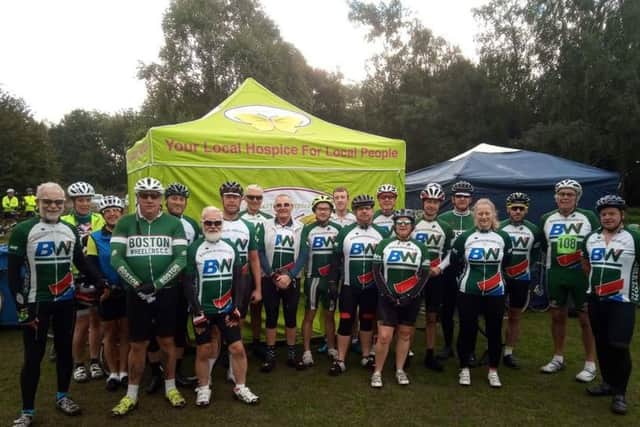Wheelers at the Big Bike Ride.