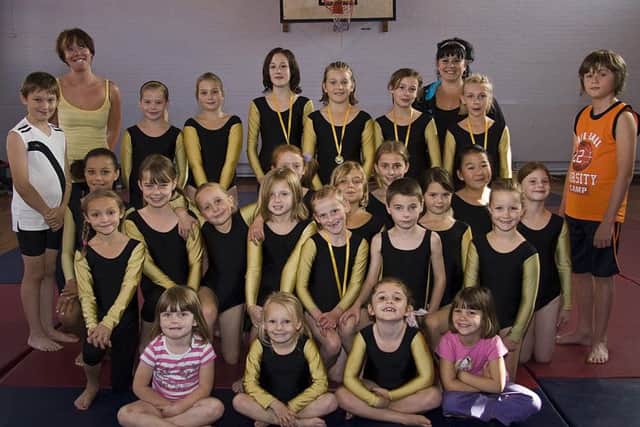 St Clements College Gymnastic Club, Skegness,10 years ago.