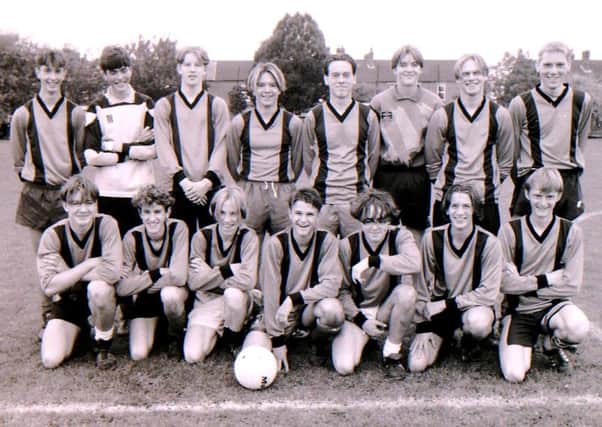 Carre's Grammar School football team from September 1993. Were you in it? EMN-181010-122838001