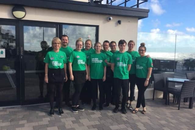 Fundraising for Macmillan Cancer Support.