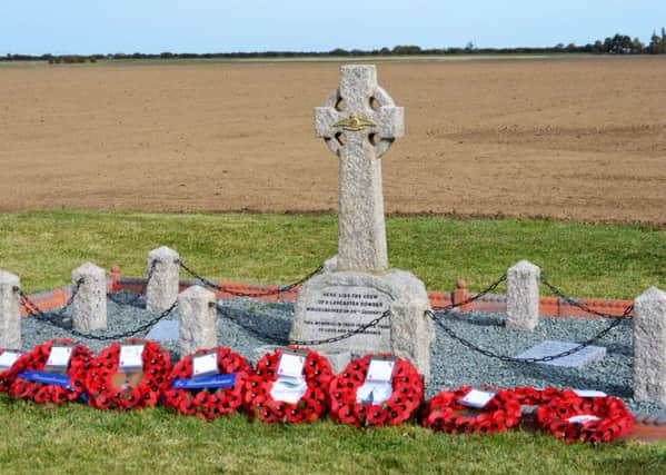 The Memorial in the Field at Sibsey Northlands.