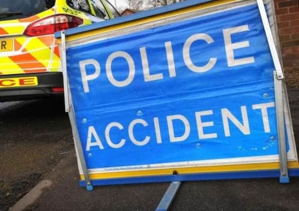 Collision on the A46 Lincoln bypass.
