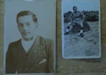 Two more of teh images - one in civilian clothes, the other in desert uniform, found in the handbag. EMN-181210-095428001