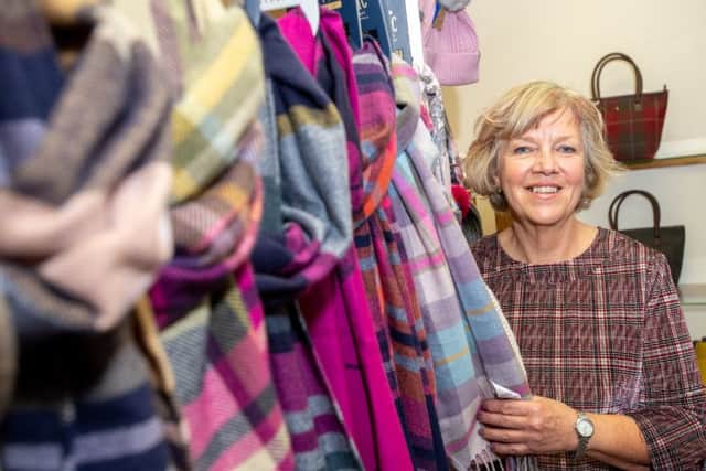 Sally Speed, owner of First Clothing.