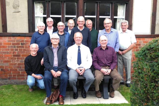 Visitors to this month's meeting of Holton le Moor WI EMN-181015-103958001