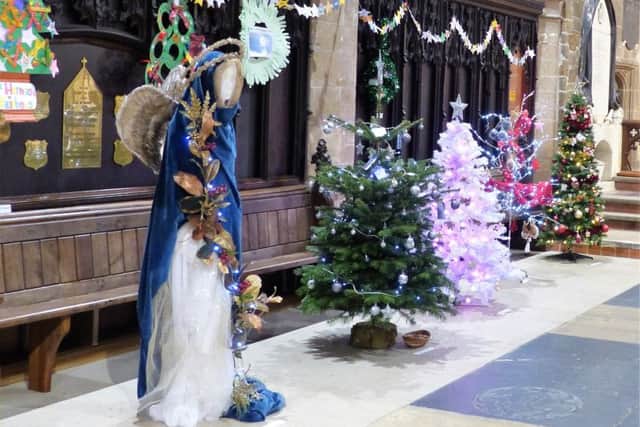 Last years tree festival had stars, but this year a new theme will be ringing out through St Marys Church. Picture: Stefan Urbanowicz.