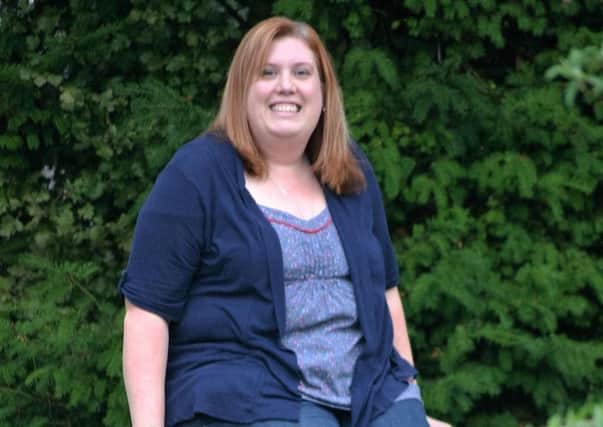Clare pictured before her weight loss. EMN-181015-150059001