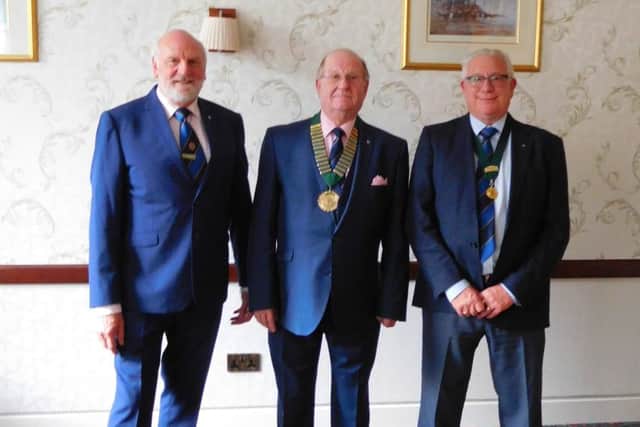 There is a new president and vice-president at the Mayflower Probus Club of Boston
