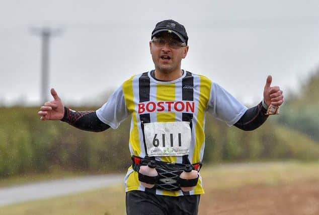 Martin Tebbs at the Spires and Steeples. Photo Andrew Scott.