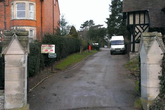 Gates to Sleaford Cemetery were closed at key times as the drive was being used as a car park by parents at school pick up time. EMN-181016-140140001