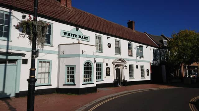 The historic White Hart in Spilsby in undergoing refurbishment, and is set to open on November 1.