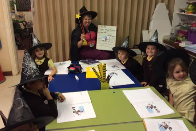 Pupils at the Richmond School in Skegness discover the magic of books. ANL-181017-144250001