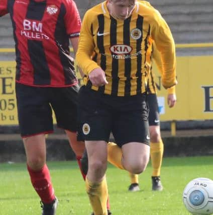 Boston United 3 Kettering Town 0 - U19 Alliance League. Photo: Eric Brown.