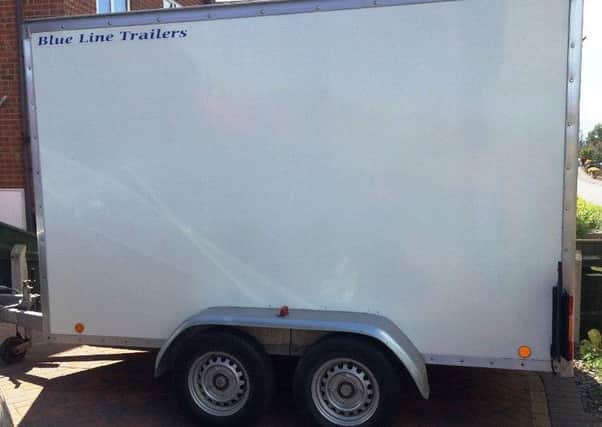 Have you seen this stolen trailer?
