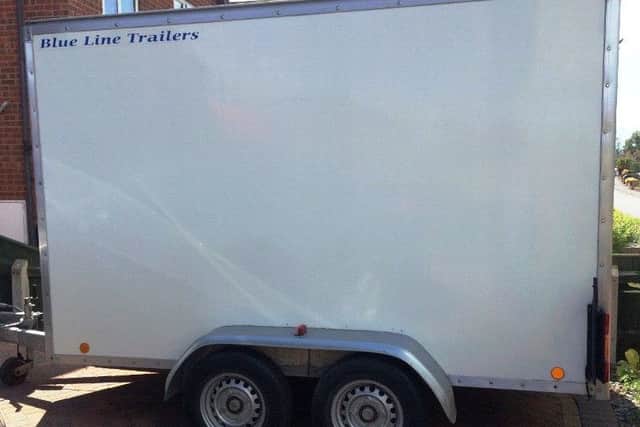 Have you seen this stolen trailer?