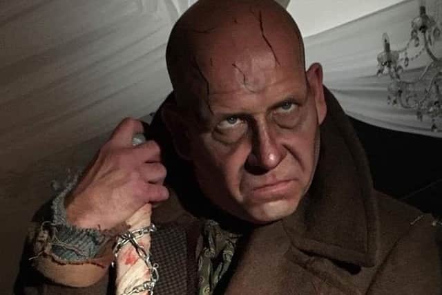 Stacey Gough reprises his role as Lucian in Tales in the Darkness. EMN-181018-145921001