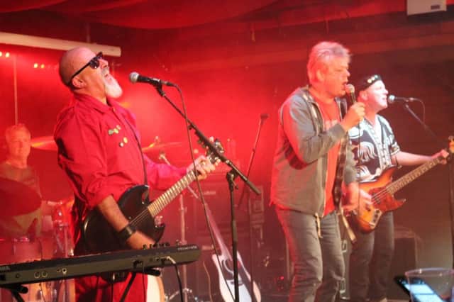 'Jilted John' on stage at the Lincoln Engine Shed.