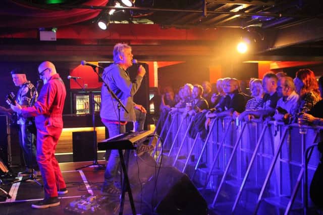 'Jilted John' on stage at the Lincoln Engine Shed.