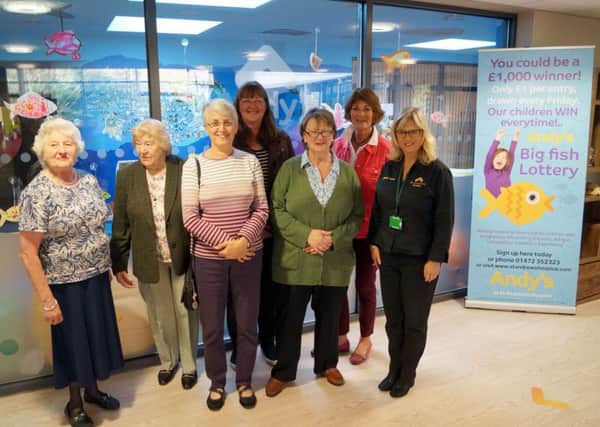 Members of the Market Rasen friends of Andy's Children's Hospice paid a visit to the Grimsby site to see how the money they raise is spent EMN-181022-081319001