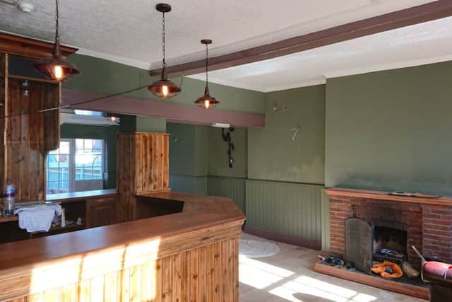 The Standard was given a sneak peak inside the bar area - which is still undergoing some refurbishment.