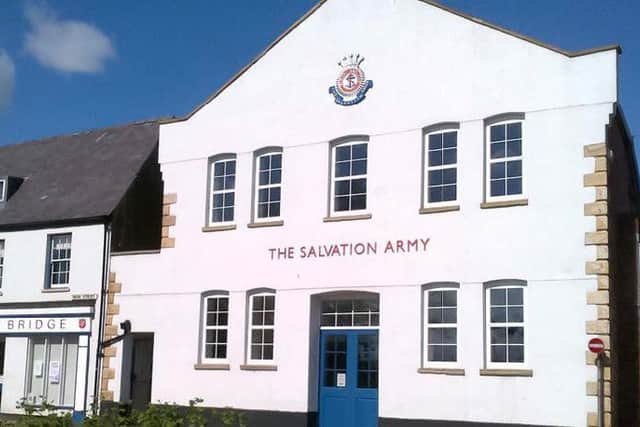 The Salvation Army's home in High Street, Boston.