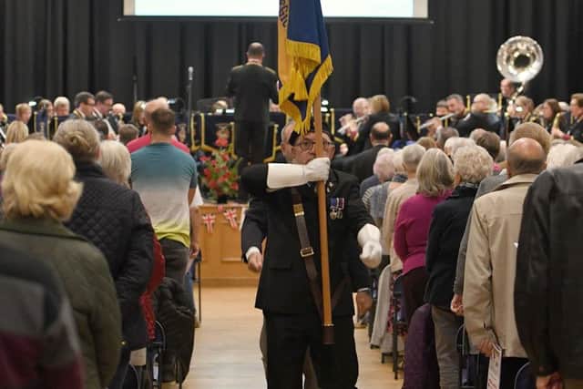 Royal British Legion poppy prom with Sleaford Concert Band. EMN-181023-110433001